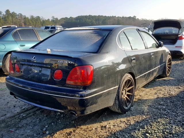 JT8BD69S910138625 - 2001 LEXUS GS 300 BLACK photo 4