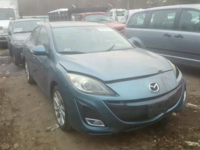 JM1BL1S63A1156438 - 2010 MAZDA 3 S BLUE photo 1