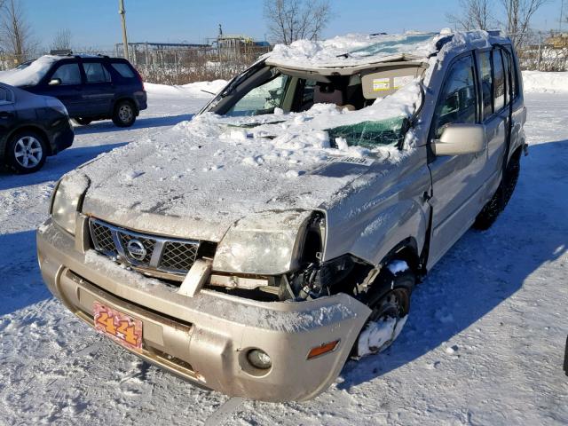 JN8BT08V55W104802 - 2005 NISSAN X-TRAIL XE BEIGE photo 2