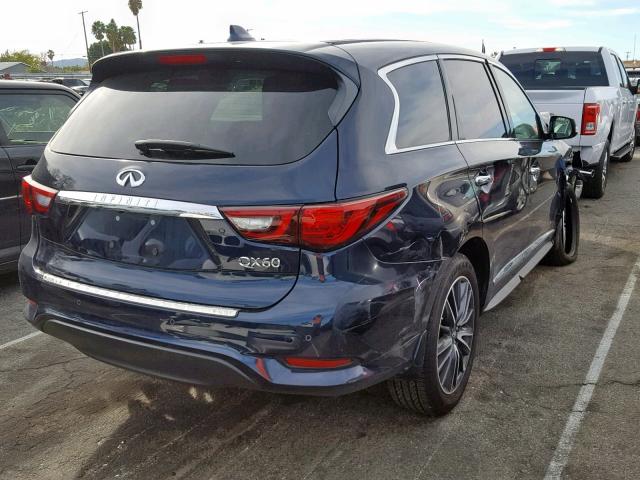 5N1DL0MM3KC507011 - 2019 INFINITI QX60 LUXE BLUE photo 4