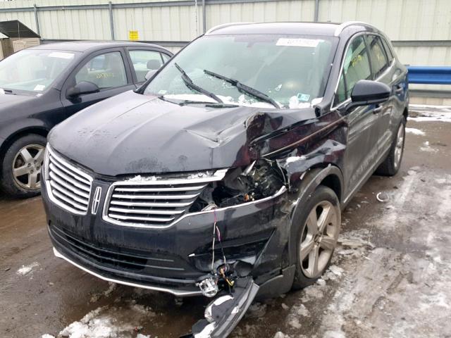 5LMCJ2A99FUJ16018 - 2015 LINCOLN MKC BLACK photo 2