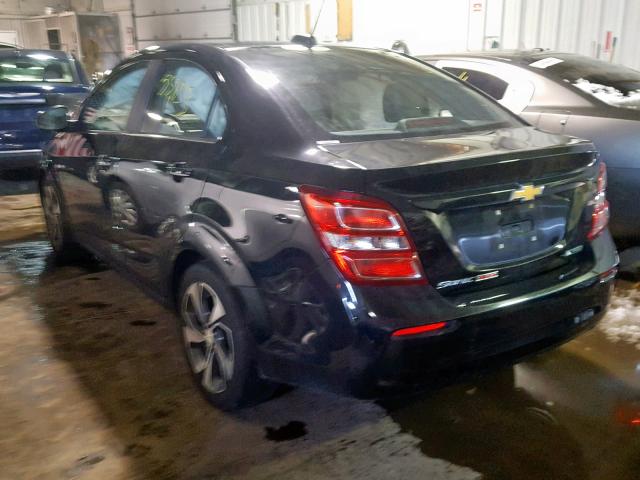 1G1JF5SB7H4126383 - 2017 CHEVROLET SONIC PREM BLACK photo 3