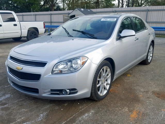 1G1ZG5E74CF109416 - 2012 CHEVROLET MALIBU LTZ SILVER photo 2