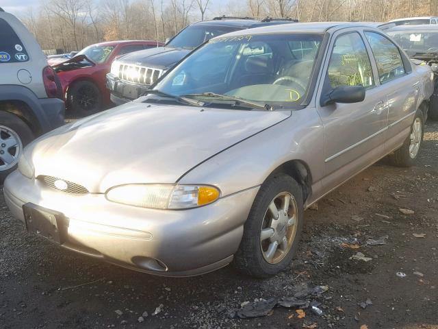 1FALP6539VK129323 - 1997 FORD CONTOUR BA GOLD photo 2