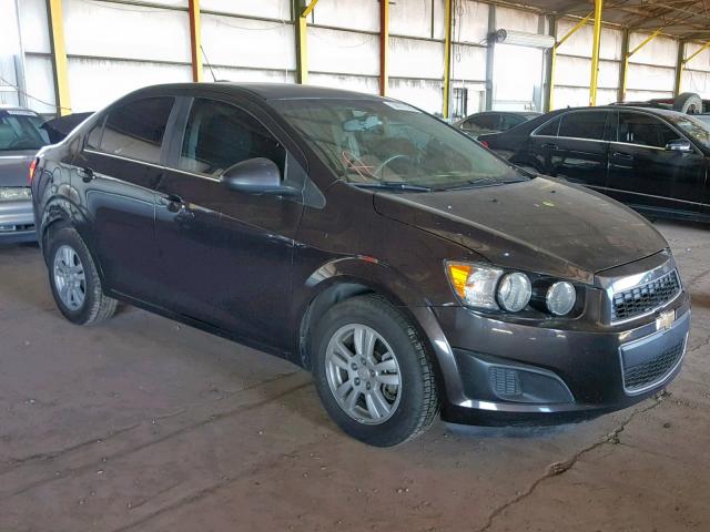 1G1JC5SH7F4122716 - 2015 CHEVROLET SONIC LT შავი ფოტო 1