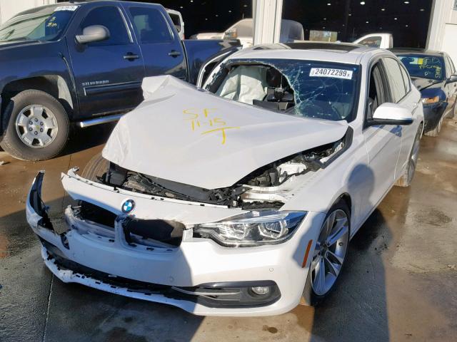 WBA8B9G58HNU50994 - 2017 BMW 330 I WHITE photo 2