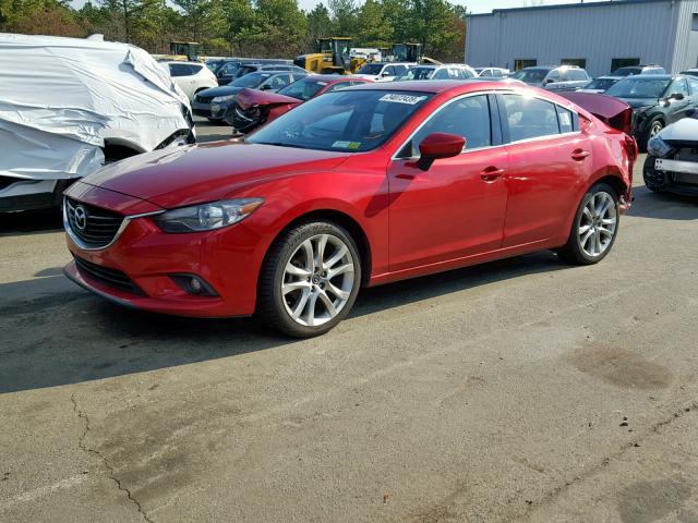 JM1GJ1W58F1204178 - 2015 MAZDA 6 GRAND TO RED photo 2