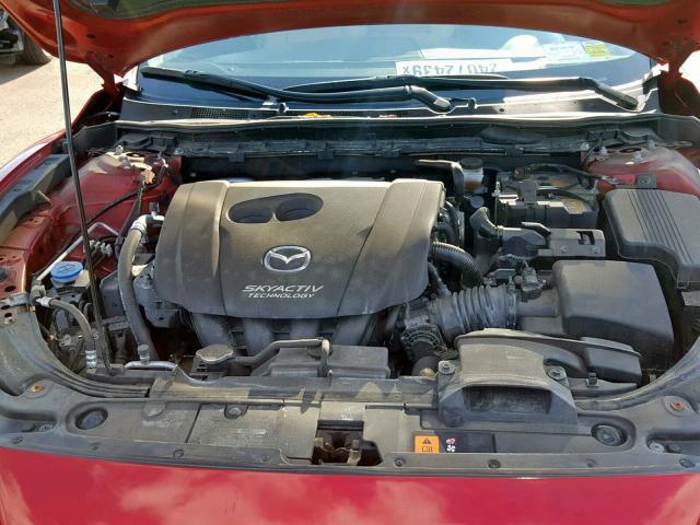 JM1GJ1W58F1204178 - 2015 MAZDA 6 GRAND TO RED photo 7