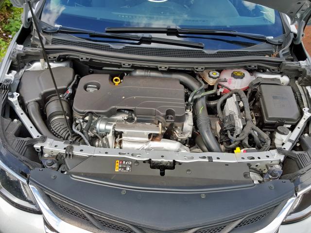 1G1BJ5SM3K7106335 - 2019 CHEVROLET CRUZE SILVER photo 7