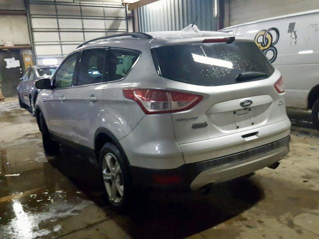 1FMCU9GX0FUA58647 - 2015 FORD ESCAPE SE SILVER photo 3