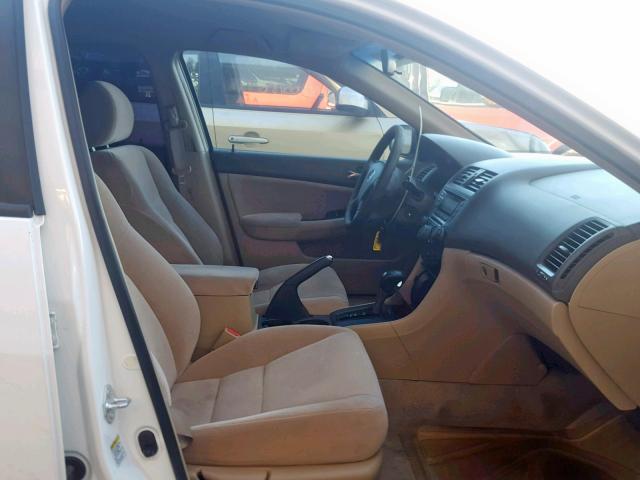 JHMCM56177C015245 - 2007 HONDA ACCORD VAL WHITE photo 5