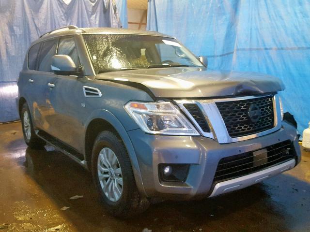 JN8AY2ND2H9009010 - 2017 NISSAN ARMADA SV GRAY photo 1