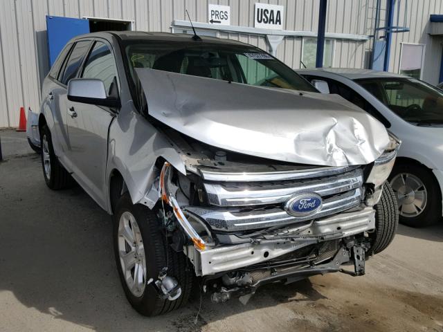 2FMDK3JC9BBA48227 - 2011 FORD EDGE SEL SILVER photo 1