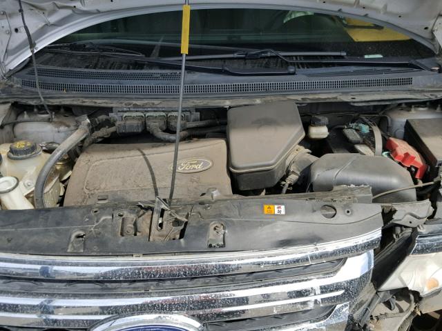 2FMDK3JC9BBA48227 - 2011 FORD EDGE SEL SILVER photo 7