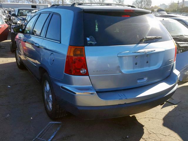 2C8GF684X4R333436 - 2004 CHRYSLER PACIFICA BLUE photo 3