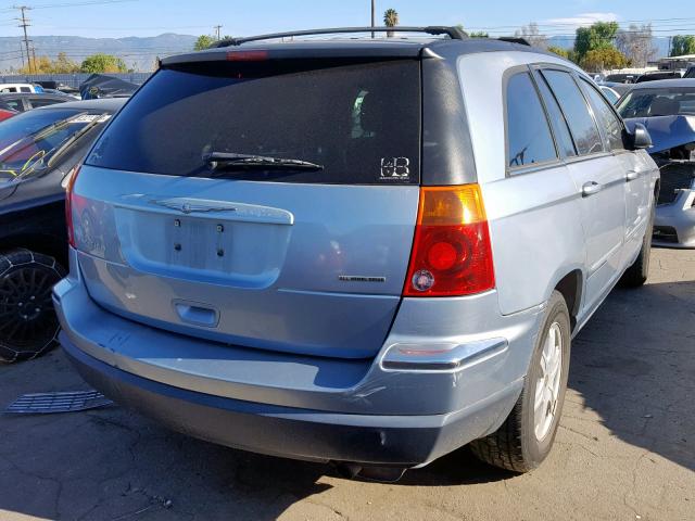 2C8GF684X4R333436 - 2004 CHRYSLER PACIFICA BLUE photo 4