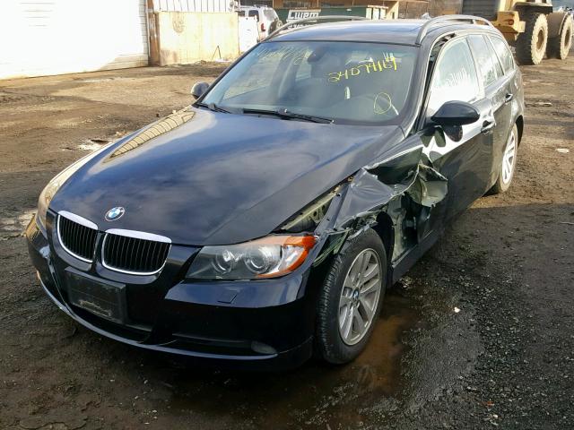 WBAVT13516KW23020 - 2006 BMW 325 XIT BLACK photo 2