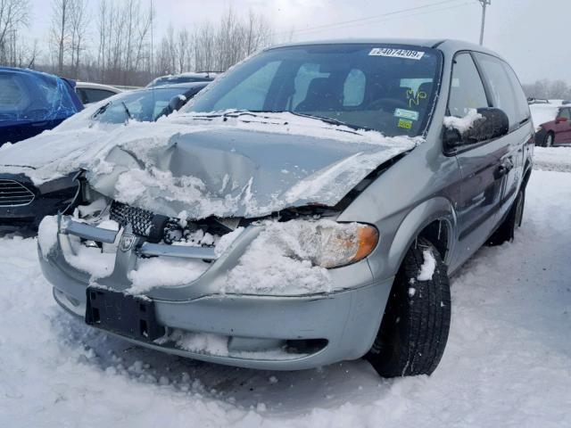 1D4GP24373B171706 - 2003 DODGE GRAND CARA SILVER photo 2