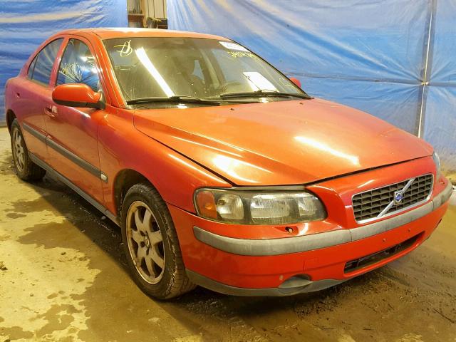 YV1RH58D522115389 - 2002 VOLVO S60 2.5T RED photo 1