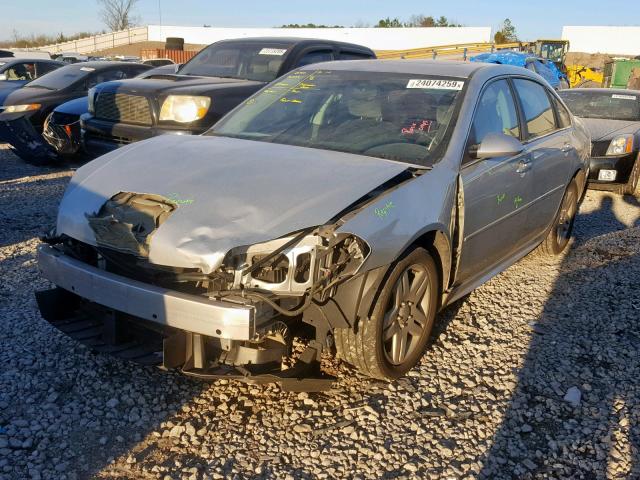 2G1WB5E3XF1152491 - 2015 CHEVROLET IMPALA LIM SILVER photo 2