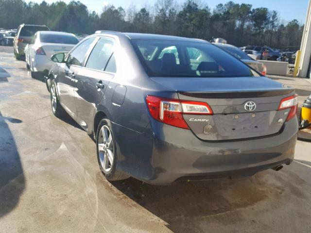 4T1BF1FKXEU367814 - 2014 TOYOTA CAMRY L GRAY photo 3