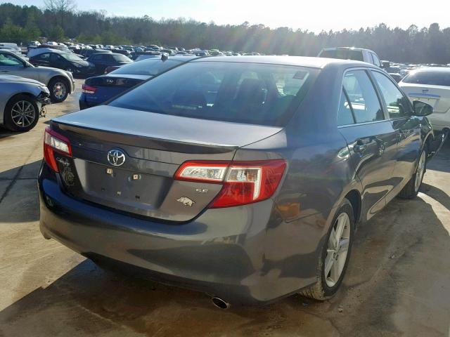 4T1BF1FKXEU367814 - 2014 TOYOTA CAMRY L GRAY photo 4