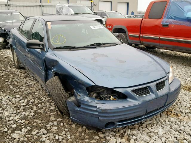 1G2NE52E7XM724594 - 1999 PONTIAC GRAND AM S BLUE photo 1