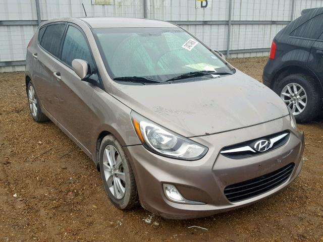 KMHCU5AE0DU090821 - 2013 HYUNDAI ACCENT GLS GOLD photo 1