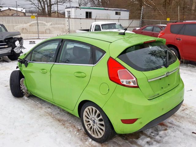 3FADP4FJ8EM189804 - 2014 FORD FIESTA TIT GREEN photo 3