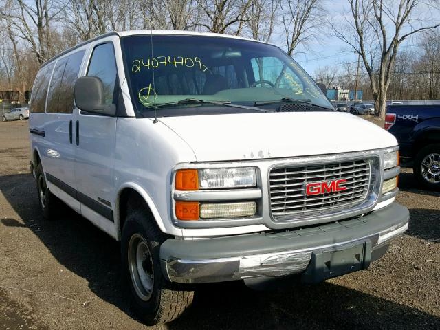 1GJHG35G111237428 - 2001 GMC SAVANA G35 WHITE photo 1