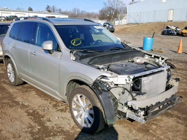 YV4A22PK9G1026759 - 2016 VOLVO XC90 T6 SILVER photo 1