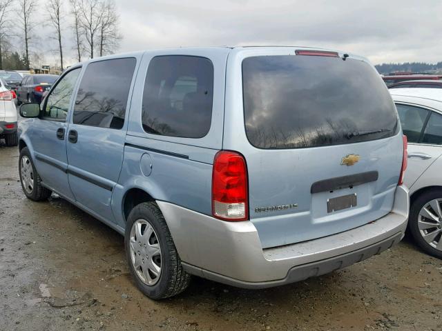 1GNDV23177D148370 - 2007 CHEVROLET UPLANDER L BLUE photo 3