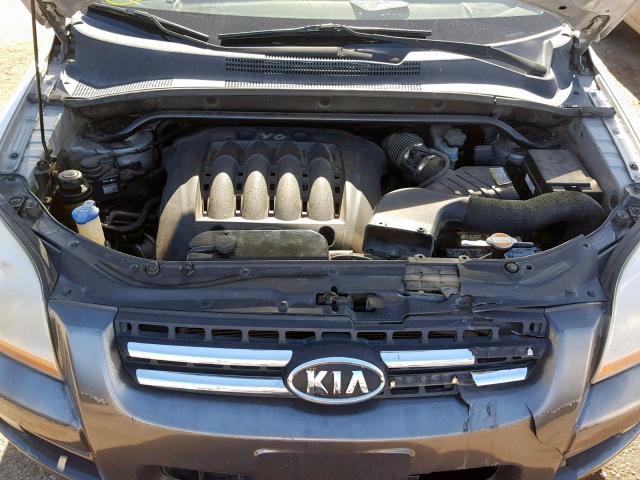 KNDJF723477368024 - 2007 KIA SPORTAGE E SILVER photo 7