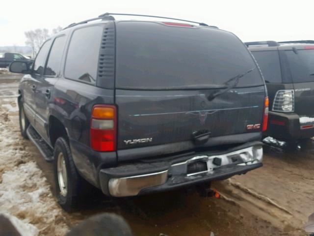 1GKEK13Z33J234913 - 2003 GMC YUKON CHARCOAL photo 3