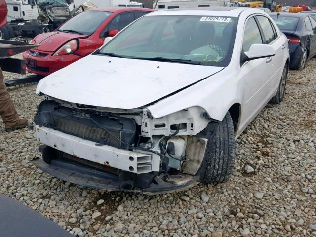 1G1ZC5EUXCF119272 - 2012 CHEVROLET MALIBU 1LT თეთრი ფოტო 2