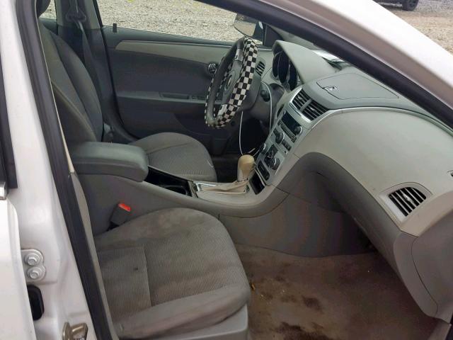 1G1ZC5EUXCF119272 - 2012 CHEVROLET MALIBU 1LT თეთრი ფოტო 5