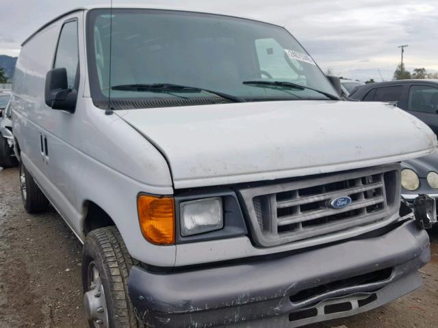 1FTNE24L47DA66223 - 2007 FORD ECONOLINE WHITE photo 1