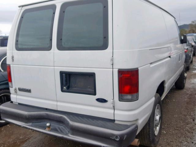 1FTNE24L47DA66223 - 2007 FORD ECONOLINE WHITE photo 4