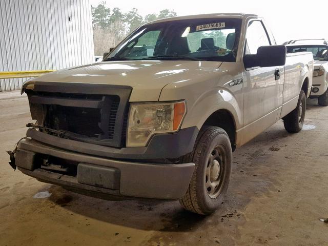 1FTMF1CM7CKD45121 - 2012 FORD F150 WHITE photo 2