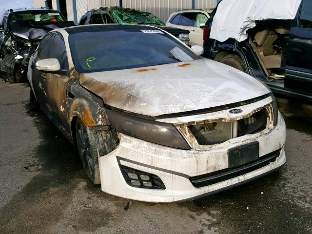 5XXGR4A64FG368493 - 2015 KIA OPTIMA SX WHITE photo 1