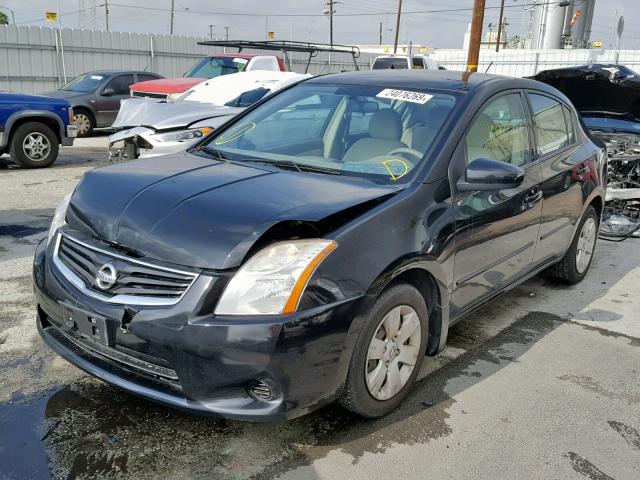 3N1AB6AP5BL626620 - 2011 NISSAN SENTRA 2.0 BLACK photo 2