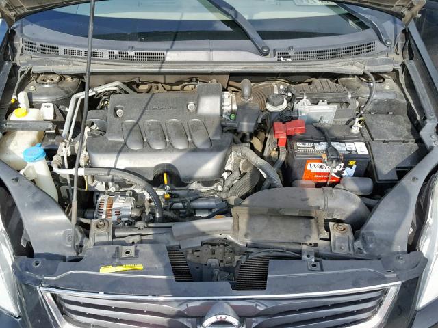 3N1AB6AP5BL626620 - 2011 NISSAN SENTRA 2.0 BLACK photo 7