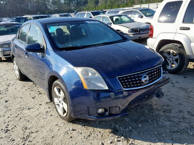 3N1AB61E48L695242 - 2008 NISSAN SENTRA 2.0 BLUE photo 1