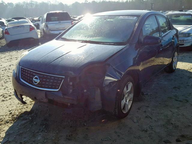 3N1AB61E48L695242 - 2008 NISSAN SENTRA 2.0 BLUE photo 2