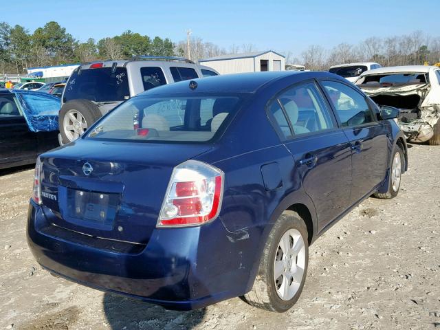 3N1AB61E48L695242 - 2008 NISSAN SENTRA 2.0 BLUE photo 4