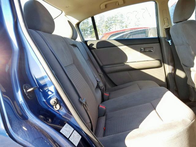 3N1AB61E48L695242 - 2008 NISSAN SENTRA 2.0 BLUE photo 6