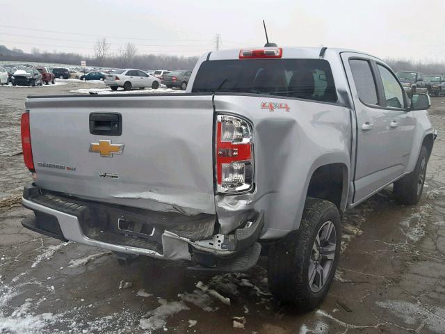 1GCGTBEN0J1304429 - 2018 CHEVROLET COLORADO SILVER photo 4