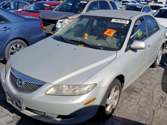 1YVFP80C545N39862 - 2004 MAZDA 6 I SILVER photo 2