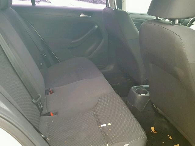 3VW2K7AJXBM042305 - 2011 VOLKSWAGEN JETTA BASE 白色 照片 6