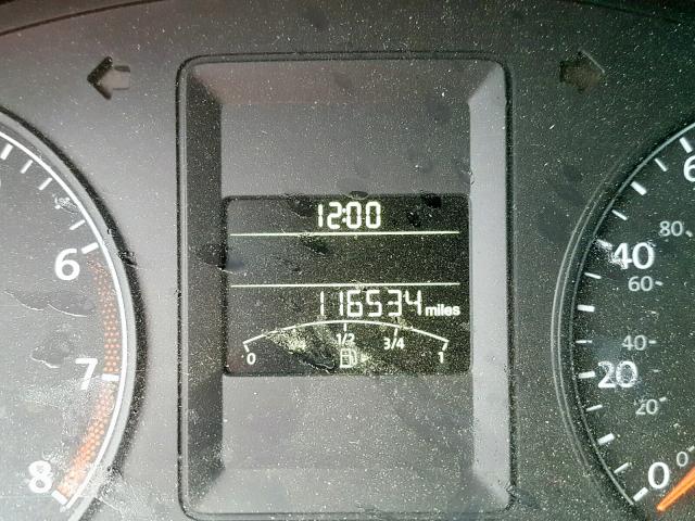 3VW2K7AJXBM042305 - 2011 VOLKSWAGEN JETTA BASE 白色 照片 8